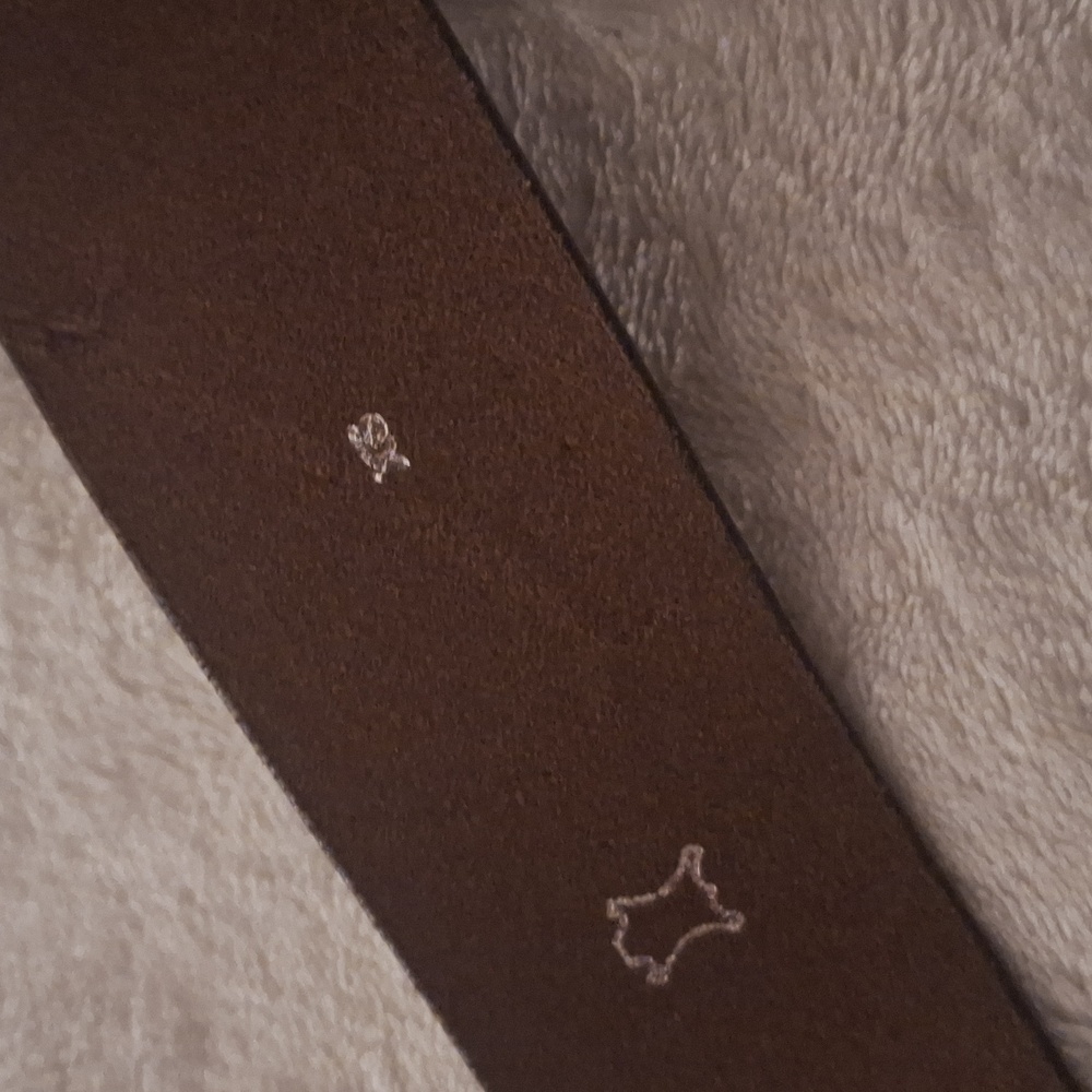 Vintage Espirit Leather Belt - Picture 7 of 9